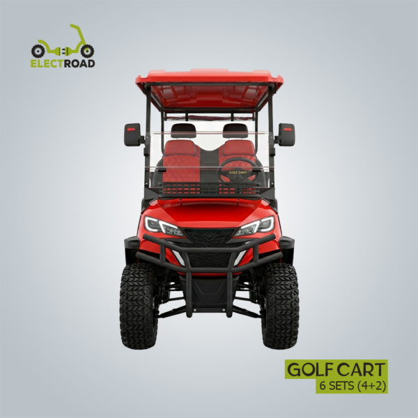 GOLF CART 4 SETS RED